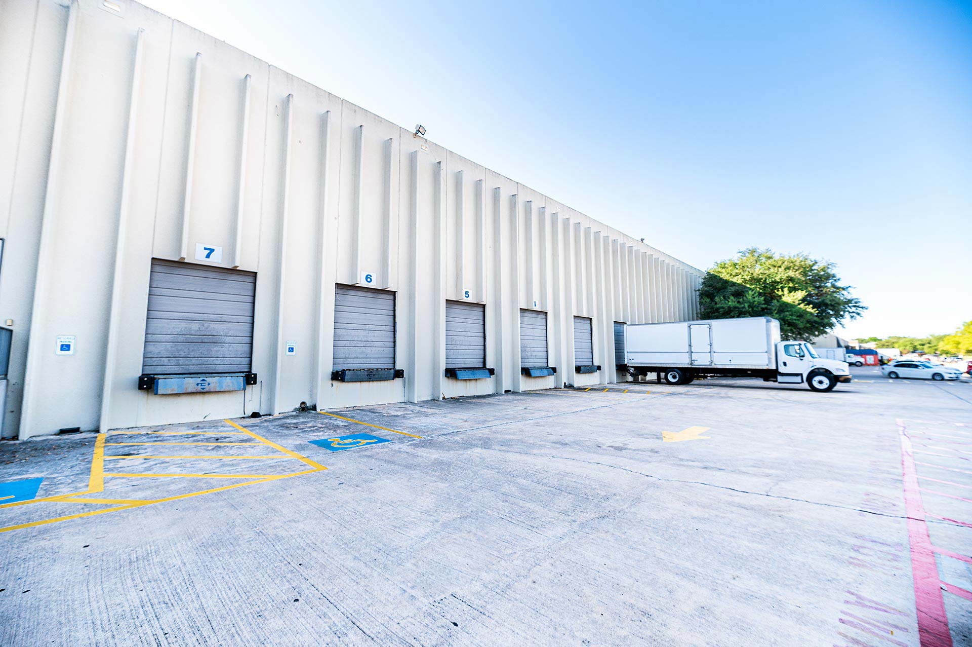 McNeil Industrial Park exterior loading dock photo