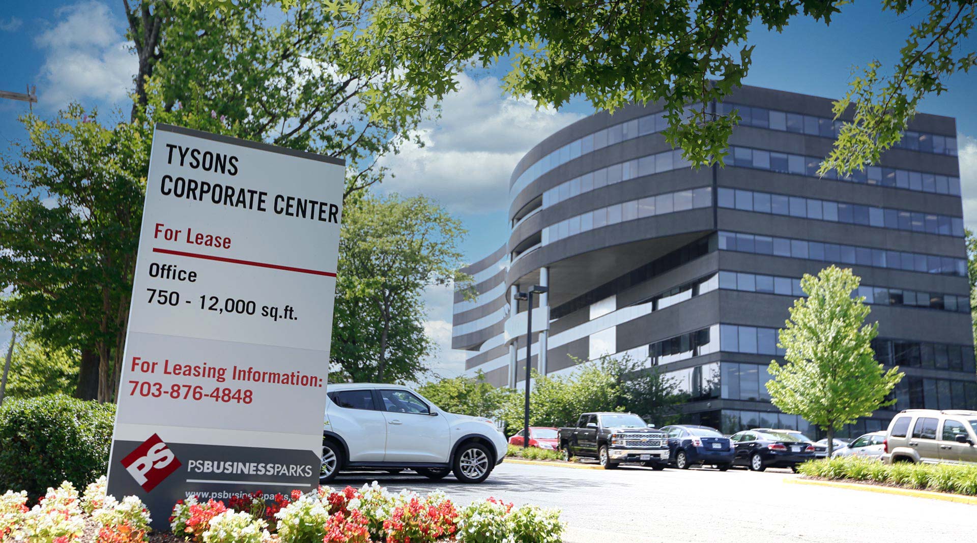 Tysons Corporate Center exterior entrance sign photo