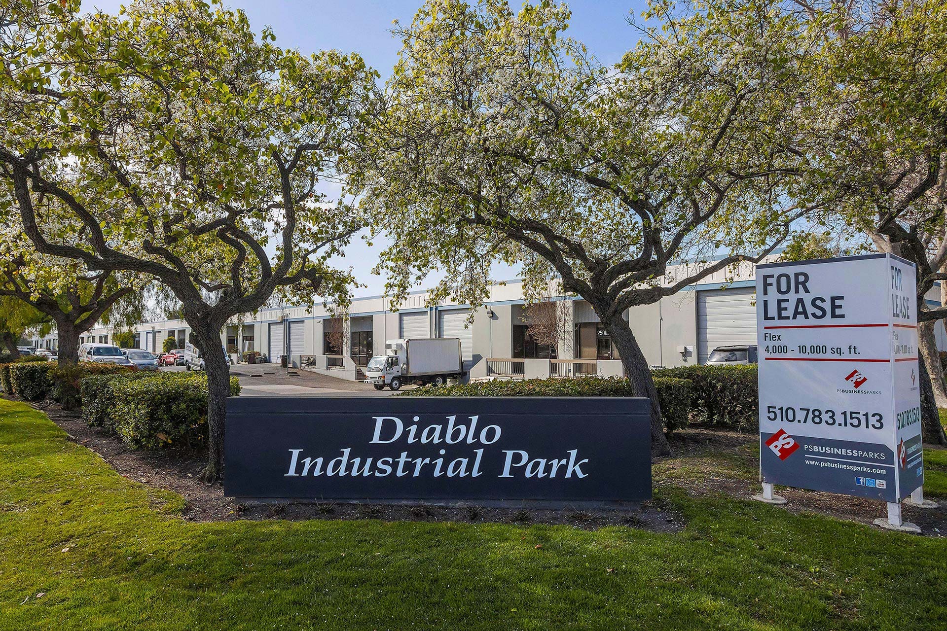 Diablo Industrial Park exterior entrance sign photo