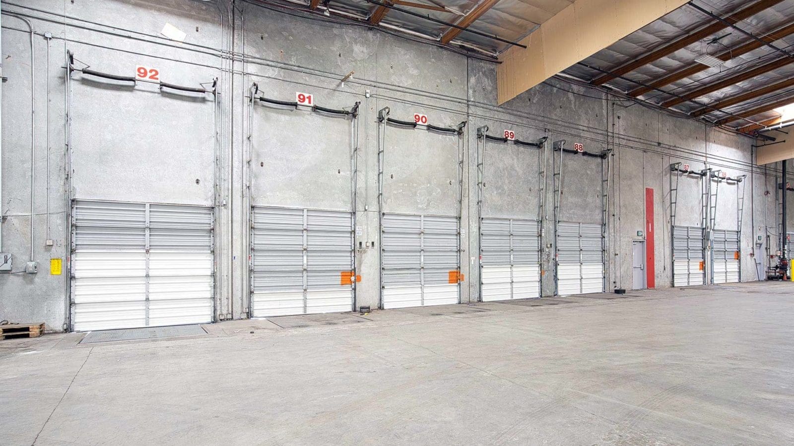 Wiegman Distribution Center interior loading dock photo