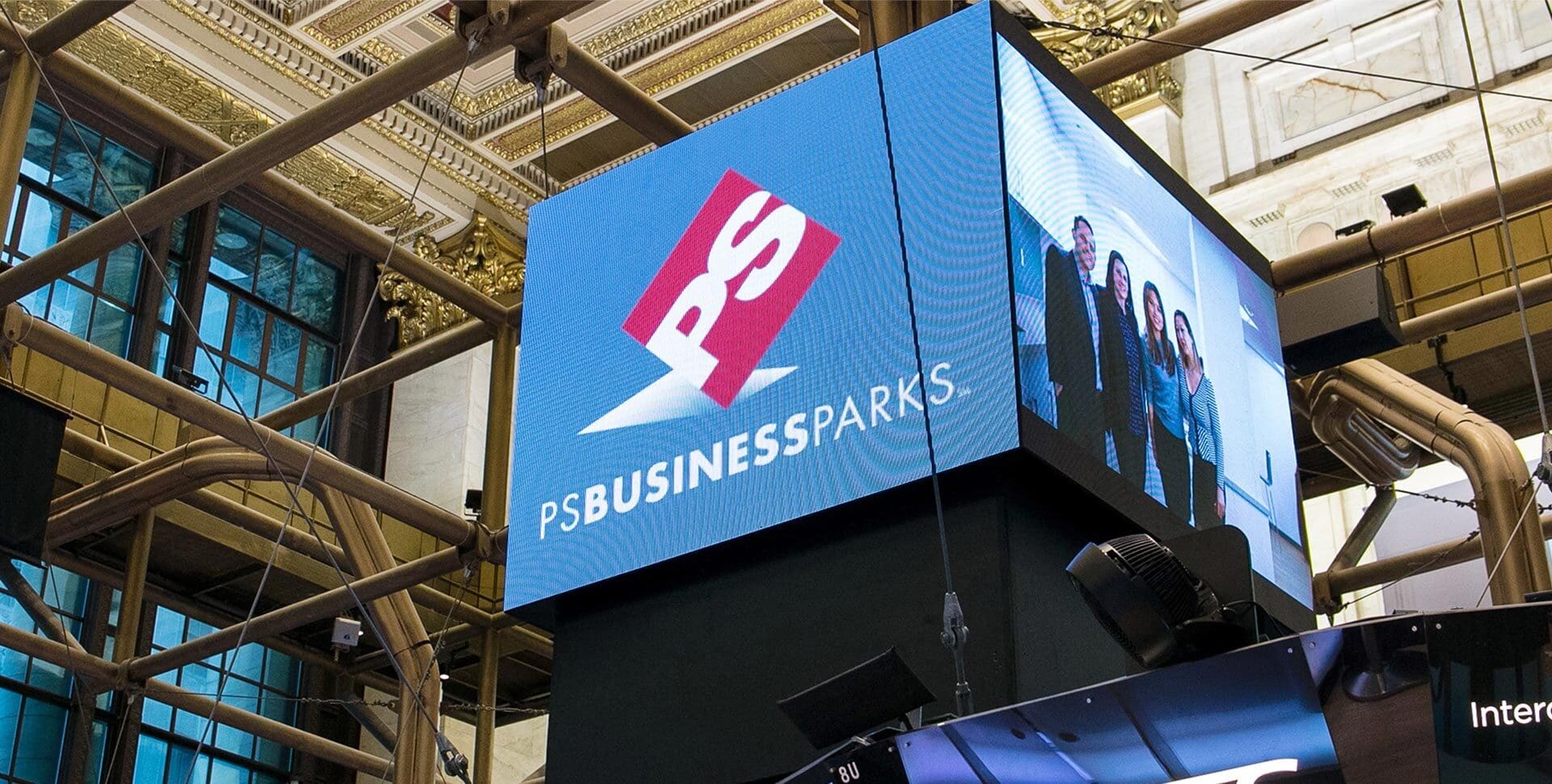 PS Business Parks Leadership Sign Photo