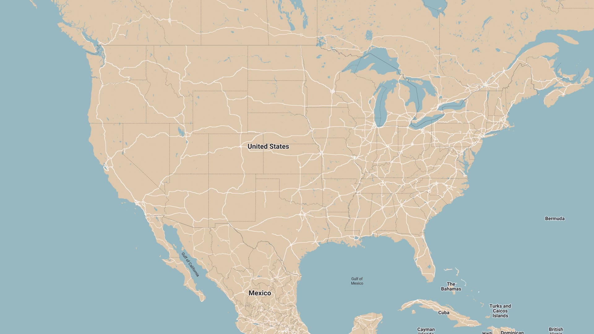 Link USA Base Map